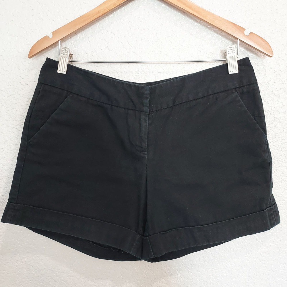 🔴3/$20 The Limited Black "Drew Fit" Shorts 5" Inseam Size 4